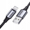 Kábel Ugreen USB - Apple Lightning 2 m čierny
