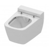 Tece TECEone - Závesné WC s bidetovou funkciou, pre studenú vodu, Rimless, biela 9700201