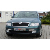 Škoda Octavia II - LED denné svetlá svetlá s krycím rámčekom - ABS čierny