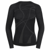 Dlhý rukáv fjord nansen akka dlhá košeľa čierna l/xl (Fjord nansen t -shirt Akka dlhé košele ženy L - XL)