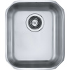 ALVEUS Variant 40 nerezový drez, spodná montáž, 368 x 428 mm, satén, 1009013