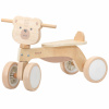 Viga Toys VIGA PolarB Drevený medvedík Rider Brown Soft Wheels