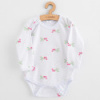 Dojčenské body New Baby Classic II raspberry Ružová 80 (9-12m)