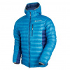 Sir Joseph Atol hooded Man II turquoise/navy lehká pánská péřová zimní bunda s kapucí - L