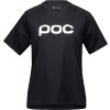 POC W's Reform Enduro Tee Uranium Black - S