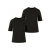 Ladies Classy Tee 2-Pack - black+black XS