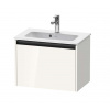 Duravit Ketho.2 Umývadlová skrinka, 44x61x39 cm, 1 zásuvka, lesklá biela K25055022220000