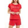 Tommy Hilfiger Dámské tričko červené - S
