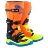 ALPINESTARS topánky TECH 5, oranžové fluo/žlté fluo/modré/čierne, 2025, veľ. 44,5