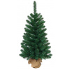 Stromček MagicHome Vianoce Rudolf, jedľa v jute, 60 cm