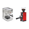 Lelit Anna PL41LEM + Eureka Mignon Libra 65 All Purpose, CR ferrari red