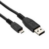 Kábel USB (2.0), USB A M- USB micro M, 3m, čierny