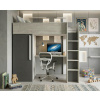 TRS-TOP-SKL-SPAIN Poschodová posteľ so stolom Bo9 - cascina, shade