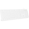 Klávesnica CONNECT IT Chocolate WhiteStar, biela - CZ/SK (CKB-5052-CS)