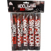 Klásek Pyrotechnika Fotbalová pochodeň červená + bílý dým 25mm 5ks