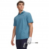 Under Armour UA Drive Chill Printed pánske polo tričko, modré