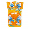 Brandmac obliečky Šmolkovia Guess What 1151 40x60 cm 100x135 cm
