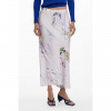 Dámská sukně DESIGUAL 25WWFW07 1001 FAL PAUL 1001 WHITE velikost S