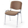 HALMAR Konferenčná stolička ISO C4, béžová/chróm