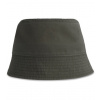 Atlantis Powell Bucket Hat Klobúk z recyklovanej bavlny AT120 Dark Grey one size