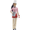 Bábika Barbie Mattel Kariéra Majsterky cestovín