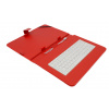AIREN AiTab Leather Case 4 with USB Keyboard 10'' RED (CZ/ SK/DE/UK/US.. layout) Leather Case 4 10R