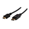Video kábel DisplayPort samec - HDMI samec, 1m, čierna, Logo blister, DOPREDAJ