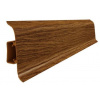 VOX smart FLEX soklová plastová lišta pre podlahy 2500x55x21mm, 508 Dub tmavý VOX_Flex-508