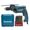 Príklepová vŕtačka s kufrom Makita, rýchloskľučovadlo 1,5-13mm 680W HP1641K1X