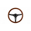 Športový rallyový volant 380 mm Drevo TUNING SPORT