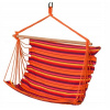 Závesné hojdacie kreslo - Brazílske kreslo 100x100 cm oranžová (Brazílske kreslo 100x100 cm oranžová)