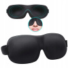 Maska na spanie - Elita elita polyesteru čierna (3D pásma)
