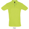 SOL's Collection Polokošile Perfect Men, piqué, krátký rukáv, pánská COT25113409303-apple green L Zelené jablko