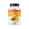 MOVit Vitamín C 1200 mg so šípkami + Vitamín D + Zinok Premium 90 tabliet
