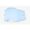 100% plexi Injected Racecraft 2/Accuri 2/Strata 2, 100% (modré, Anti-fog)