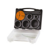 Wolfcraft Sada vŕtacích koruniek s HM posypom ø 33,53,68,73,83 wolfcraft 3464000