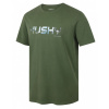 Husky Pánske bavlnené tričko Wild, khaki - 3XL