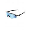 Detské slnečné okuliare 100% Slendale XS – Matná čierna / HiPER Blue Multilayer Mirror