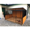 Voliéra pre psa BLACK-LINE 4x3m