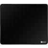 C-TECH Podložka pod myš MP-01, černá, 320x270x4mm, obšité okraje MP-01BK