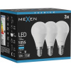 Mexen Nova 3x LED žiarovka E14, G45, 10W, Studená - 6500K, 1055 lm - L101-E14-1065-01x03