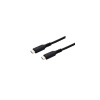 Kabel C-TECH USB 4.0, Type-C (CM/CM), PD 100W, 40Gbps, 0,5m, černý CB-USB4-05B
