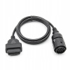 KABEL 10-PIN / ADAPTÉR OBD2 pre motocykle BMW