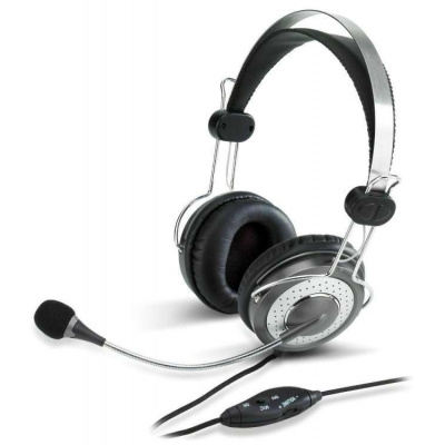 Genius headset HS-04SU (sluchátka + mikrofon) (31710045100)