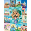 EUROGRAPHICS Puzzle Psí život XL 500 dielikov