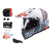Prilba LS2 MX436 PIONEER EVO EVOLVE WHITE COBALT XXL (Prilba LS2 MX436 PIONEER EVO EVOLVE WHITE COBALT XXL)