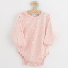 Dojčenské body celorozopínacie New Baby Classic II medvedík biely 68 (4-6m)