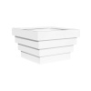 Fiberstone Jan Des Bouvrie Glossy white cannes 47x47x30 cm
