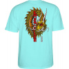 pánske tričko POWELL PERALTA STEVE CABALLERO BAN THIS DRAGON TEE Teal Ice M