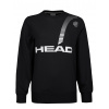 Dámske mikiny Head Rally Sweatshirt W - black - Čierny (XS)